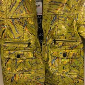 Colorful Abstract Jacket NEVER USED 
TOTALLY NEW